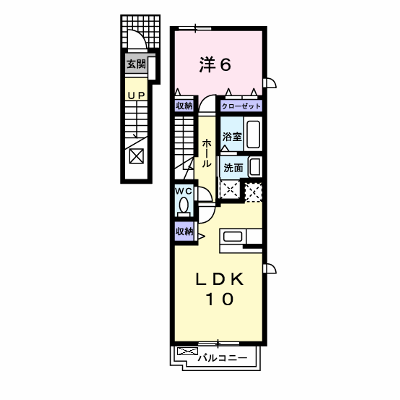 ベル・イーストⅡ 201【管理NO：1-016095501-02010】 ★家具家電は申し込み後に搬入します★ ★2026年09月下旬入居可能★の外観画像