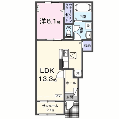 カーサ・ボヌール 102【管理NO：1-028730901-01020】 ★家具家電は申し込み後に搬入します★ ★2027年01月下旬入居可能★の外観画像