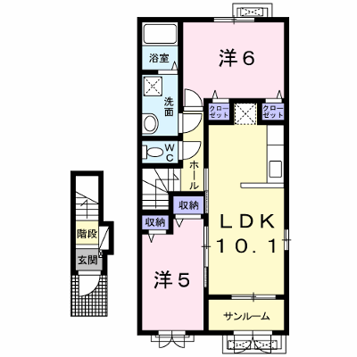 ヴァンベール 202【管理NO：1-022125001-02020】 ★家具家電は申し込み後に搬入します★ ★2026年09月中旬入居可能★の外観画像