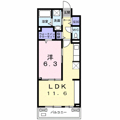 シャルモン深野　Ｗｅｓｔ 305【管理NO：1-027213202-03040】 ★家具家電は申し込み後に搬入します★ ★2026年09月中旬入居可能★の外観画像