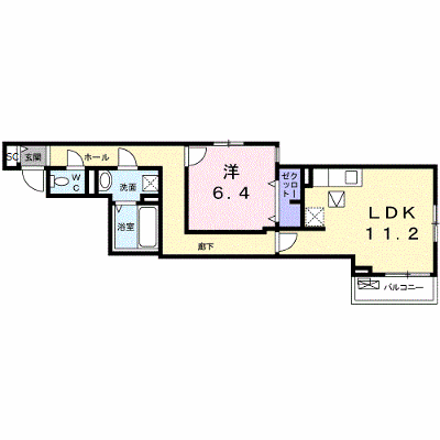Ｋ’ｓ　ｆｌａｔ 102【管理NO：1-026320301-01020】 ★家具家電は申し込み後に搬入します★ ★2026年10月中旬入居可能★の外観画像