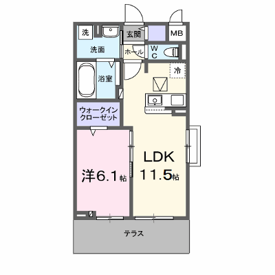 Ｇａｒｄｅｎ　浜プラス 101【管理NO：1-027729801-01010】 ★家具家電は申し込み後に搬入します★ ★2026年11月中旬入居可能★の外観画像