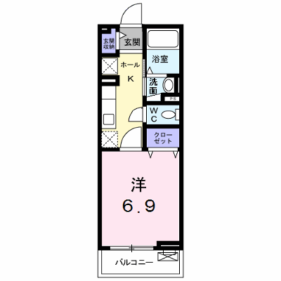 Ｈｅｒｍｉｔａｇｅ 203【管理NO：1-024153801-02030】 ★家具家電は申し込み後に搬入します★ ★2026年10月上旬入居可能★の外観画像