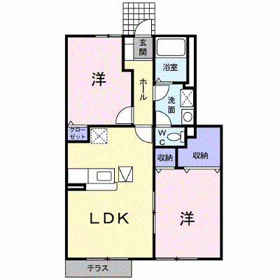 ニューシティＭＯＲＩⅢ 102【管理NO：1-010371601-01020】 ★家具家電は申し込み後に搬入します★の外観画像