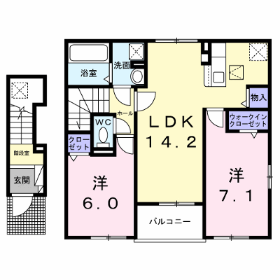 シンフォニー 205【管理NO：1-027962301-02040】 ★家具家電は申し込み後に搬入します★の外観画像