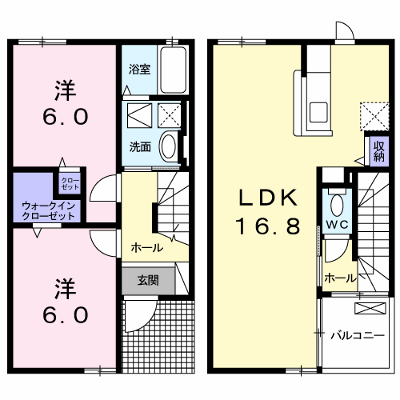 グラースメゾン・フランＢ 102【管理NO：1-017536502-01020】 ★家具家電は申し込み後に搬入します★の外観画像