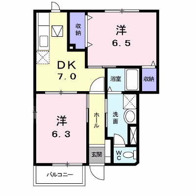 メープル焼山Ｂ 102【管理NO：1-009727402-01020】 ★家具家電は申し込み後に搬入します★ ★2026年10月中旬入居可能★の外観画像