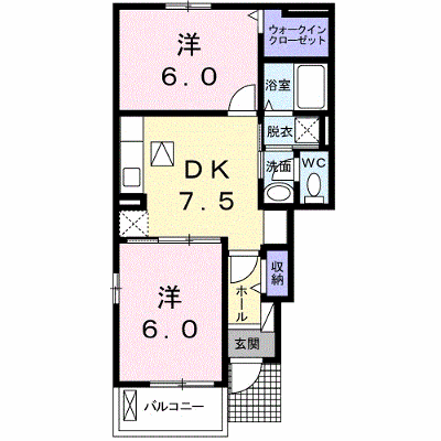 アンソレイエ　Ⅲ号館 101【管理NO：1-019520802-01010】 ★家具家電は申し込み後に搬入します★の外観画像