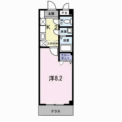 エトワール・ハスバⅡ 103【管理NO：1-010017202-01030】 ★家具家電は申し込み後に搬入します★ ★2026年10月中旬入居可能★の外観画像
