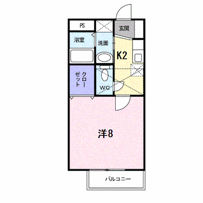 サンヒルズ壱番館 102【管理NO：1-010340101-01020】 ★家具家電は申し込み後に搬入します★の外観画像