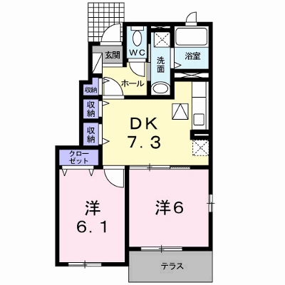 リバーサイドハウス壱番館 101【管理NO：1-016125801-01010】 ★家具家電は申し込み後に搬入します★ ★2026年10月中旬入居可能★の外観画像
