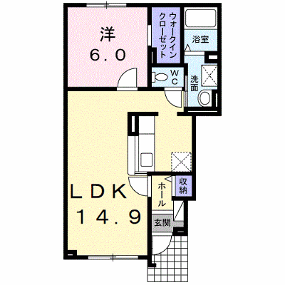サピージェルメ 101【管理NO：1-017812701-01010】 ★家具家電は申し込み後に搬入します★ ★2026年10月下旬入居可能★の外観画像