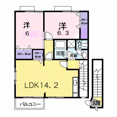 Ｏｒｂｌｙ　Ｙ　Ⅰ 201【管理NO：1-010839101-02010】 ★家具家電は申し込み後に搬入します★ ★2026年10月中旬入居可能★の外観画像