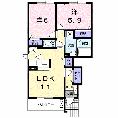 プリムローズＮ 101【管理NO：1-015485401-01010】 ★家具家電は申し込み後に搬入します★ ★2026年09月中旬入居可能★の外観画像