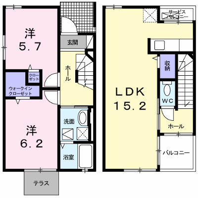 ｐａｔｉｏ　見和 102【管理NO：1-018658601-01020】 ★家具家電は申し込み後に搬入します★ ★2026年09月下旬入居可能★の外観画像
