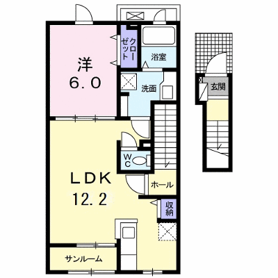 ユアーズ・ヴィラ 203【管理NO：1-023613901-02030】 ★家具家電は申し込み後に搬入します★ ★2026年10月中旬入居可能★の外観画像