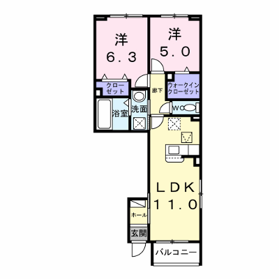 ルミッカ 104【管理NO：1-028512701-01040】 ★家具家電は申し込み後に搬入します★の外観画像