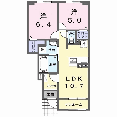 連取町アパート 103【管理NO：1-028836901-01030】 ★家具家電は申し込み後に搬入します★ ★2027年03月上旬入居可能★の外観画像