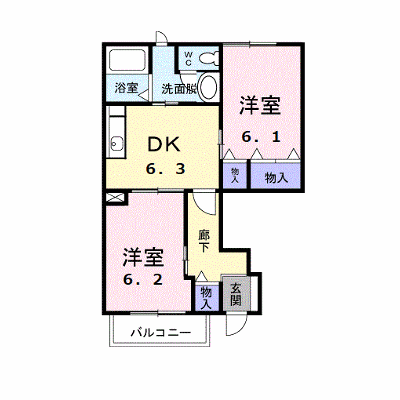 ソレアードＣ 101【管理NO：1-010392403-01010】 ★家具家電は申し込み後に搬入します★ ★2026年12月上旬入居可能★の外観画像