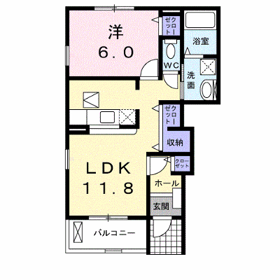 マルベリー　Ｂ 101【管理NO：1-017933602-01010】 ★家具家電は申し込み後に搬入します★ ★2026年10月下旬入居可能★の外観画像