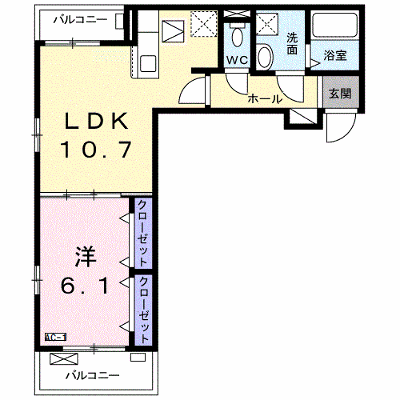 グラン　フェリシア 102【管理NO：1-025605901-01020】 ★家具家電は申し込み後に搬入します★ ★2026年10月中旬入居可能★の外観画像