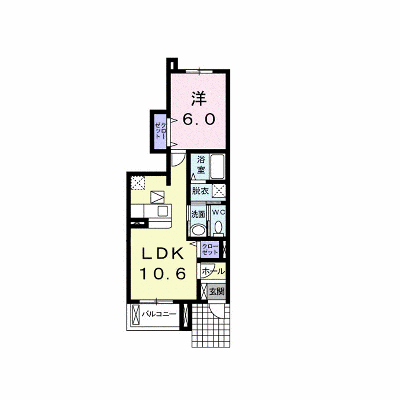 ブランピエール 104【管理NO：1-016145001-01040】 ★家具家電は申し込み後に搬入します★ ★2026年10月中旬入居可能★の外観画像