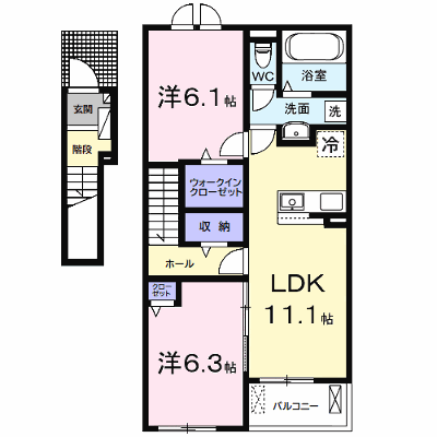 ガーデンハウス富津Ⅰ 202【管理NO：1-027650601-02020】 ★家具家電は申し込み後に搬入します★の外観画像