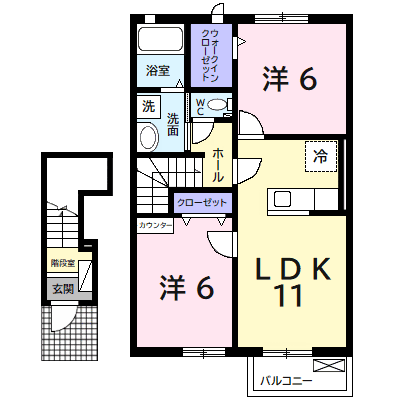 キャトル・セゾン　Ａ 202【管理NO：1-016936201-02020】 ★家具家電は申し込み後に搬入します★の外観画像