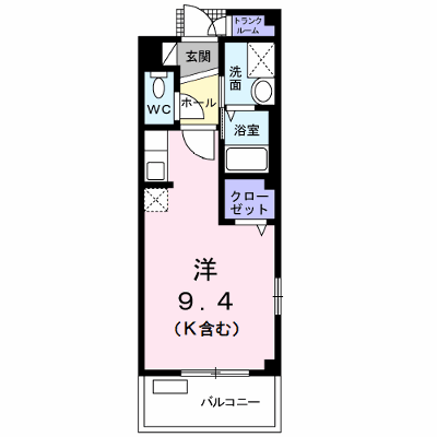 ルビー・ピア 205【管理NO：1-012183301-02050】 ★家具家電は申し込み後に搬入します★ ★2026年12月中旬入居可能★の外観画像