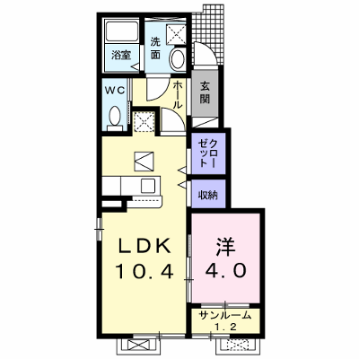 カーサ・フェリーチェ 103【管理NO：1-024877501-01030】 ★家具家電は申し込み後に搬入します★ ★2026年11月中旬入居可能★の外観画像