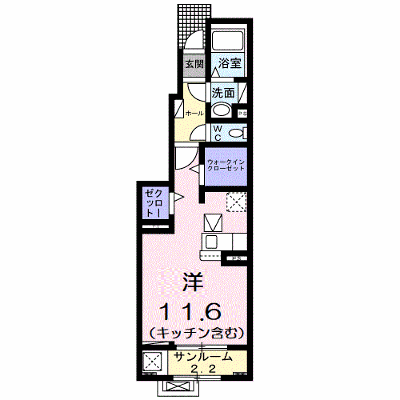 ミラノⅥ　Ｂ 102【管理NO：1-027438802-01020】 ★家具家電は申し込み後に搬入します★ ★2026年10月中旬入居可能★の外観画像
