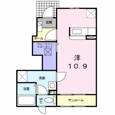 ベル・ネージュ 103【管理NO：1-014657201-01030】 ★家具家電は申し込み後に搬入します★ ★2026年11月中旬入居可能★の外観画像
