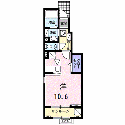 ルヴェ　ソン　ヴェール 105【管理NO：1-028524201-01050】 ★家具家電は申し込み後に搬入します★ ★2027年02月上旬入居可能★の外観画像