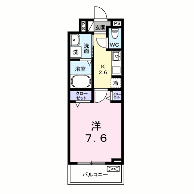 エコー 304【管理NO：1-028482801-03040】 ★家具家電は申し込み後に搬入します★ ★2027年01月下旬入居可能★の外観画像