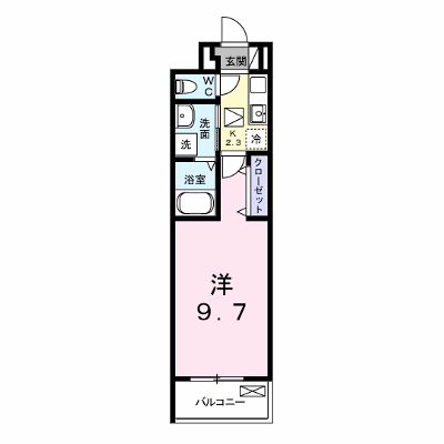 エコー 102【管理NO：1-028482801-01020】 ★家具家電は申し込み後に搬入します★ ★2027年01月下旬入居可能★の外観画像