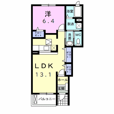オーブ　アビタシオンＫ 103【管理NO：1-013557701-01030】 ★家具家電は申し込み後に搬入します★ ★2026年12月上旬入居可能★の外観画像