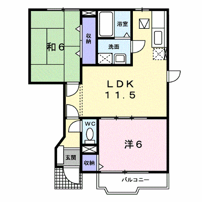 アンフィニ 102【管理NO：1-010077601-01020】 ★家具家電は申し込み後に搬入します★ ★2026年10月下旬入居可能★の外観画像