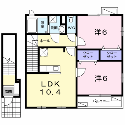 サン・フィオーレ 203【管理NO：1-016425201-02030】 ★家具家電は申し込み後に搬入します★ ★2026年10月上旬入居可能★の外観画像