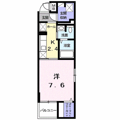 エムズアークⅠ 401【管理NO：1-018106801-04010】 ★家具家電は申し込み後に搬入します★ ★2026年10月中旬入居可能★の外観画像