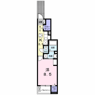 スマイル 102【管理NO：1-023740001-01020】 ★家具家電は申し込み後に搬入します★の外観画像