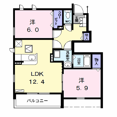 ラフィネＭＳ　Ｂ 105【管理NO：1-014611002-01040】 ★家具家電は申し込み後に搬入します★の外観画像