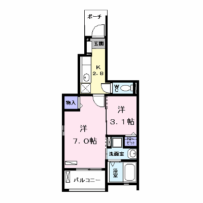 ブリッサ港西Ⅱ 105【管理NO：1-020444702-01040】 ★家具家電は申し込み後に搬入します★ ★2026年11月中旬入居可能★の外観画像