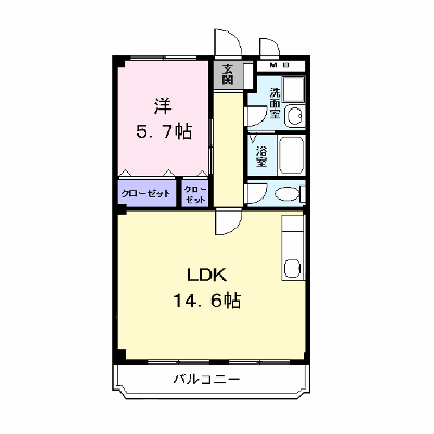 エステート万町 203【管理NO：1-003643101-02030】 ★家具家電は申し込み後に搬入します★ ★2026年11月上旬入居可能★の外観画像