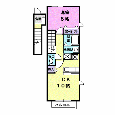 ピュア・トーン 201【管理NO：1-014436701-02010】 ★家具家電は申し込み後に搬入します★ ★2026年10月下旬入居可能★の外観画像