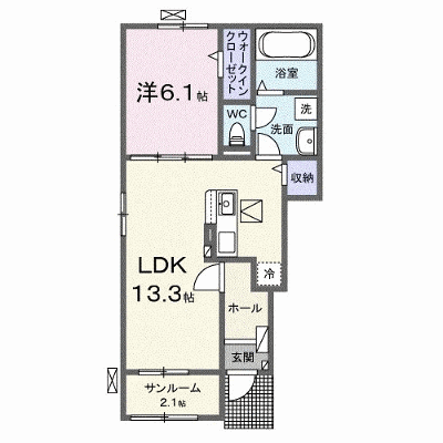グレースハイム 101【管理NO：1-027493201-01010】 ★家具家電は申し込み後に搬入します★ ★2026年10月中旬入居可能★の外観画像