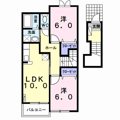 エルカーサＡ 203【管理NO：1-013245901-02030】 ★家具家電は申し込み後に搬入します★ ★2026年10月中旬入居可能★の外観画像