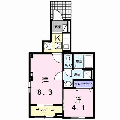 エスポワールヒロ－Ｂ 105【管理NO：1-024760802-01050】 ★家具家電は申し込み後に搬入します★ ★2026年10月中旬入居可能★の外観画像