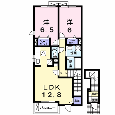 シャトレ城南Ⅱ 201【管理NO：1-015157102-02010】 ★家具家電は申し込み後に搬入します★ ★2026年12月上旬入居可能★の外観画像