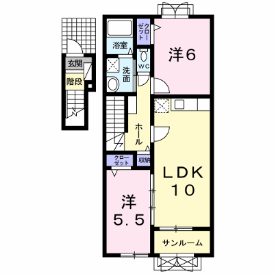 フォー　シーズン 203【管理NO：1-019002101-02030】 ★家具家電は申し込み後に搬入します★ ★2026年10月中旬入居可能★の外観画像