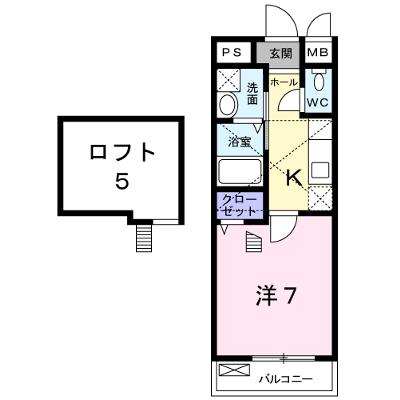 ハイム独歩館 204【管理NO：1-016168801-02040】 ★家具家電は申し込み後に搬入します★ ★2026年10月下旬入居可能★の外観画像